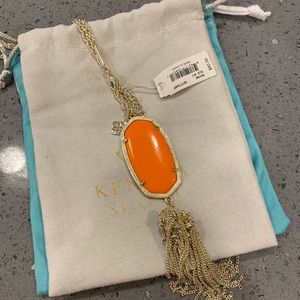 NWT Kendra Scott Orange Rayne